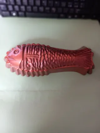 Stampo pesce rame vintage cm 26.5