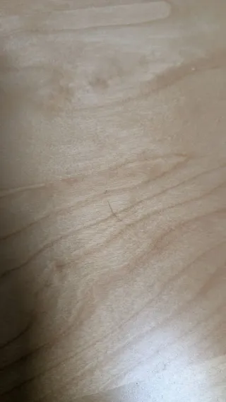 Mesa de escritorio madera y metal