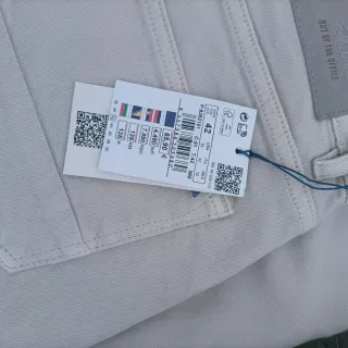 Vaquero OOTO Beige Straight Fit