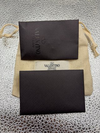 Valentino Garavani Bracciale Borchie Rosso Nero