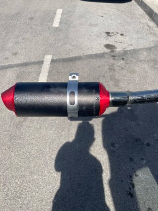 Escape IMR Pit Bike valido para cualquier moto