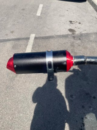 Escape IMR Pit Bike valido para cualquier moto