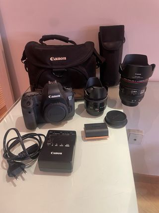 Kit Cámara Canon EOS 6D + Accesorios
