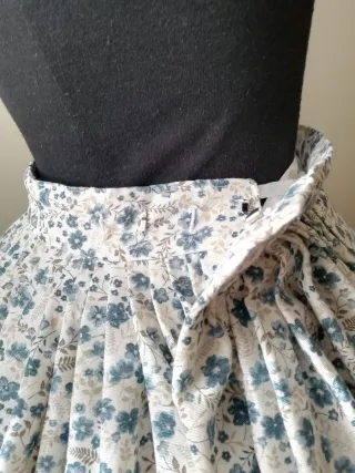 Falda huertana floral sin estrenar