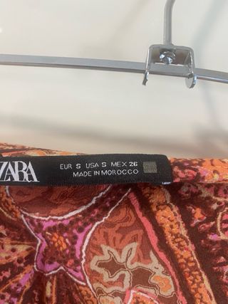 Falda pareo Zara Talla S