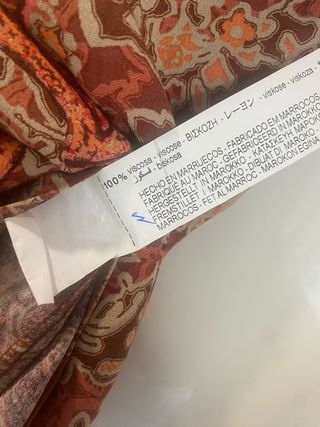 Falda pareo Zara Talla S