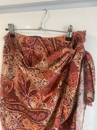 Falda pareo Zara Talla S