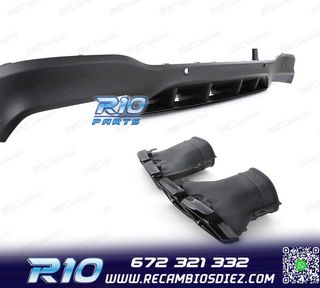 DIFUSOR MERCEDES GLC X253 15-18 LOOK AMG GLC63 PDC + COLAS E