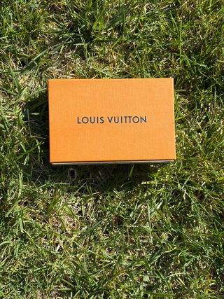 Louis Vuitton Bracciale Pelle Nero Rosso