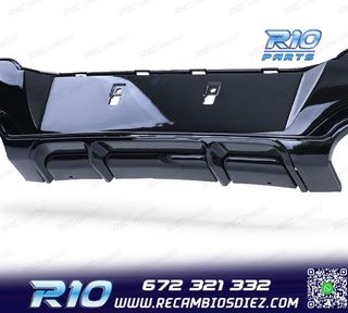 DIFUSOR BMW F20 F21 11-15 LOOK M PERFORMANCE NEGRO BRILLO O-