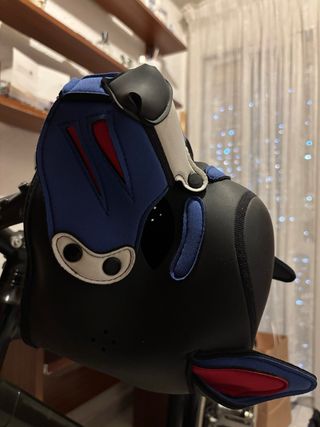 Máscara Perro Neopreno Mr S Leather Talla L