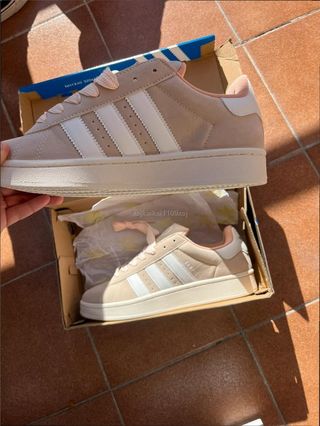 Adidas Campus 00s Beige/Rosa Talla 37