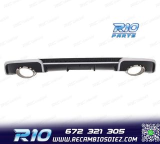 DIFUSOR AUDI A3 8V 12-16 LOOK RS + COLAS ESCAPE