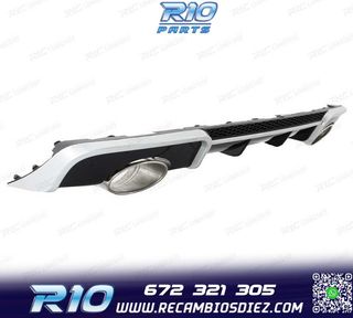 DIFUSOR AUDI A3 8V 12-16 LOOK RS + COLAS ESCAPE