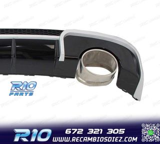 DIFUSOR AUDI A3 8V 12-16 LOOK RS + COLAS ESCAPE