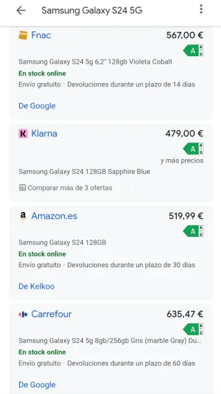Samsung Galaxy S24 256GB