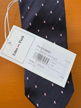 Corbata Eden Park 100% seda – nueva