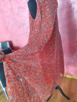 Vestido vaporoso Mango Talla M