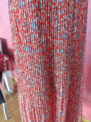 Vestido vaporoso Mango Talla M