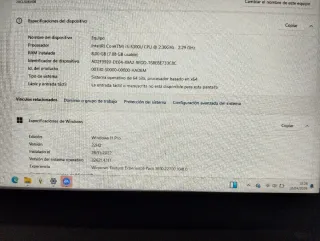 Portátil Lenovo Negro