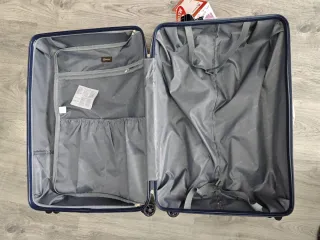 Maleta Grande Benzi BZ 5604 Azul/Gris 70cm