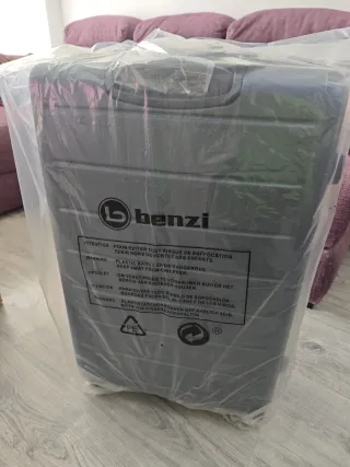 Maleta Grande Benzi BZ 5604 Azul/Gris 70cm