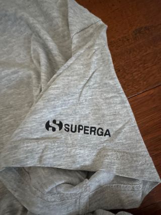 T-shirt Superga Uomo Grigia Taglia M