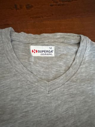 T-shirt Superga Uomo Grigia Taglia M