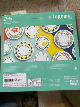 Servizio Piatti Tognana Porcellana