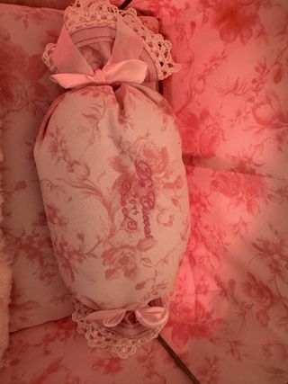 Cochecito de muñecas rosa