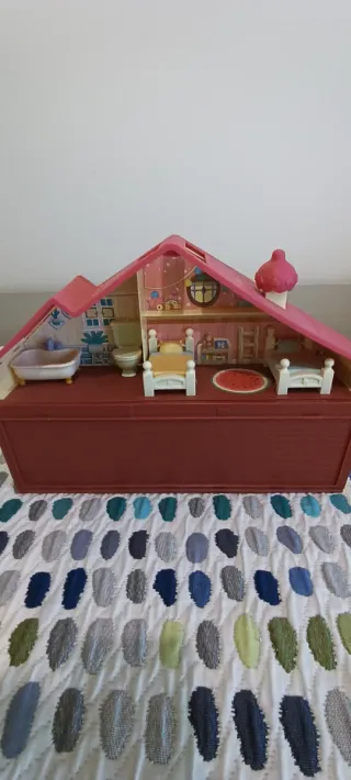 Casa de muñecas Bluey familiar