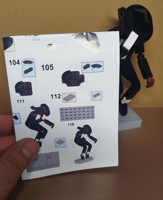 Figura Michael Jackson Lego