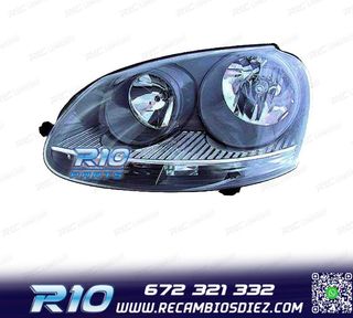 FARO IZQ VOLKSWAGEN VW GOLF V 03-08 FONDO GRIS