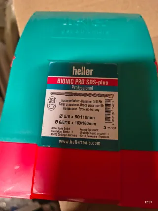 Liquidacion Brocas Heller SDS Plus