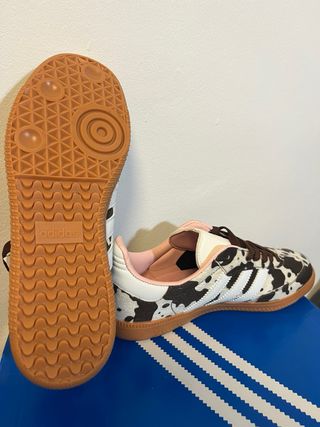 Adidas Samba Vaca Talla 38 Mujer