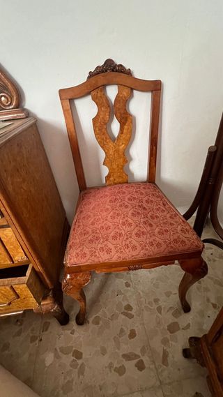 Dormitorio de madera principios siglo XX
