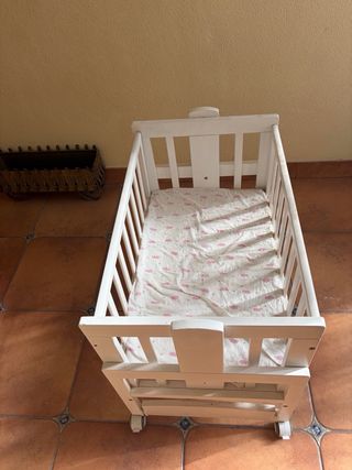 Minicuna colecho blanca