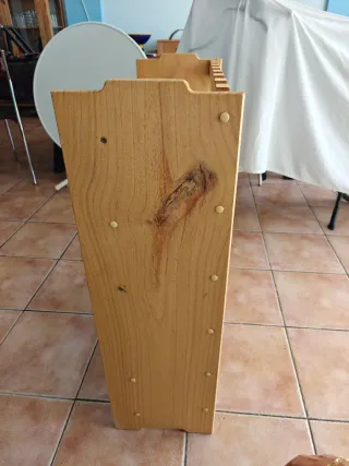 Botellero de madera
