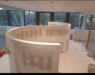 Trabajos en pladur#montaje decorativo#registrable.