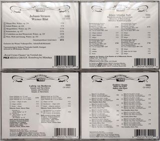 20 CDs de grandes compositores de música clásica