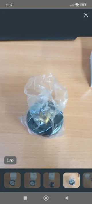 Manómetro 0-25 BAR 1.5x1/8BSP