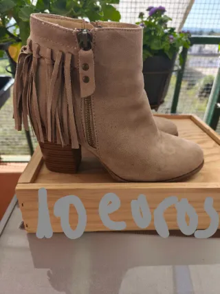 Zapatos de tacón negros talla 38
