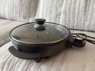 Paellera eléctrica y sartén pizza