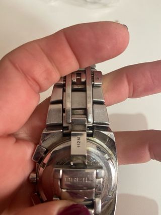 Reloj Breil Cronógrafo Azul y Plateado