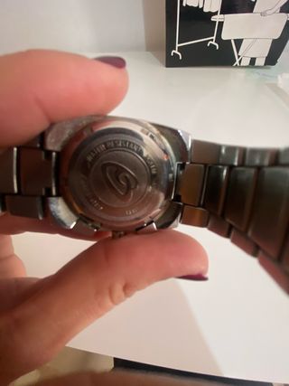 Reloj Breil Cronógrafo Azul y Plateado