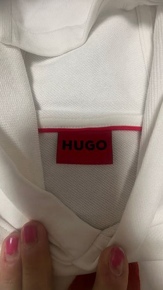 Conjunto Hugo Boss Blanco y Rojo