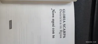 Libro Nove mesi con te Gloria Scarpa