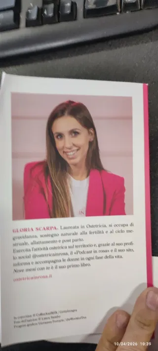 Libro Nove mesi con te Gloria Scarpa