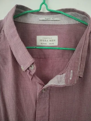 Camisa Sfera Roja Talla XL