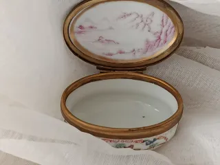 Caixa de tabaco antiga coleção